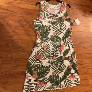 LuLaRoe size 3X summer print sleeveless dress